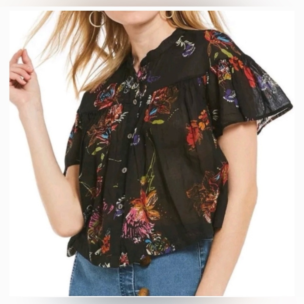 Free people “escape” blouse
